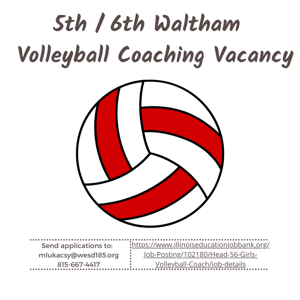5/6 Head Volleyball Coaching Vacancy